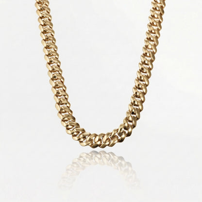 14 MM HAVANA PRONG LINK CHAIN