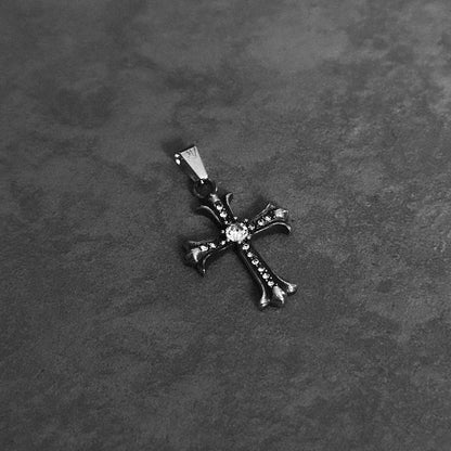 2.5mm Cross Necklace